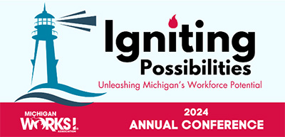 Michigan Works Conference logo