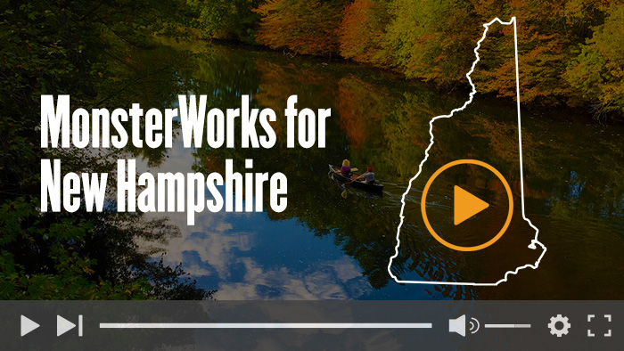 MonsterWorks for New Hampshire Labor Exchange and Case Management video player