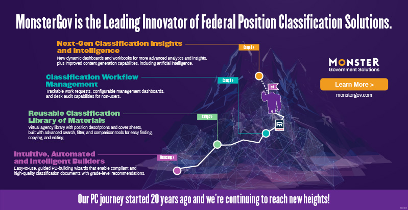 The History and Future of Innovative Federal Position Classification Solutions Infographic