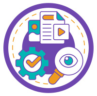 Position Classification icons in a circle